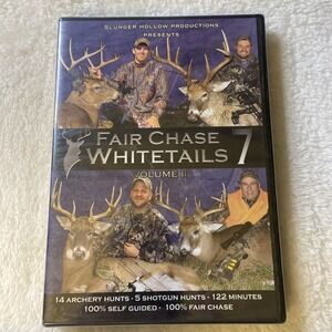 Fair Chase Whitetails 7 Volume II Dvd NIP‎ Sealed Deer Hunting Archery Shotgun